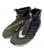 NIKEナイキ）の古着「NIKE Air Footscape Mid Utility スニーカー」｜カーキ