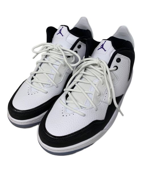 NIKE（ナイキ）NIKE (ナイキ) NIKE JORDAN COURTSIDE スニーカー ホワイト×ブラック サイズ:25cmの古着・服飾アイテム