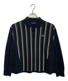 FRED PERRY（フレッドペリー）の古着「FRED PERRY ポロシャツ」｜ブラック×ホワイト