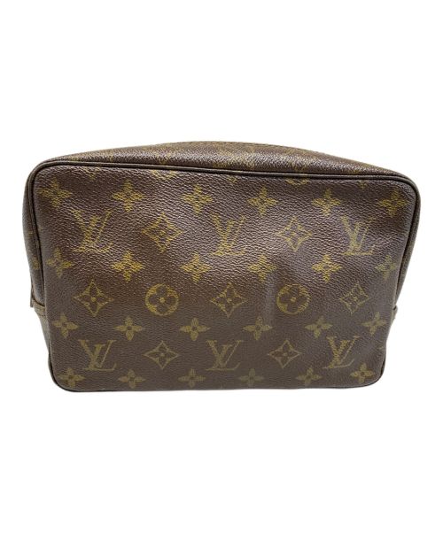 LOUIS VUITTON（ルイ ヴィトン）LOUIS VUITTON (ルイ ヴィトン) LOUIS VUITTON モノグラム トゥルーストワレット23 コスメポーチ ブラウンの古着・服飾アイテム