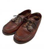 RUSSELL MOCCASINラッセルモカシン）の古着「RUSSELL MOCCASIN Fishing Oxford シューズ」｜ブラウン