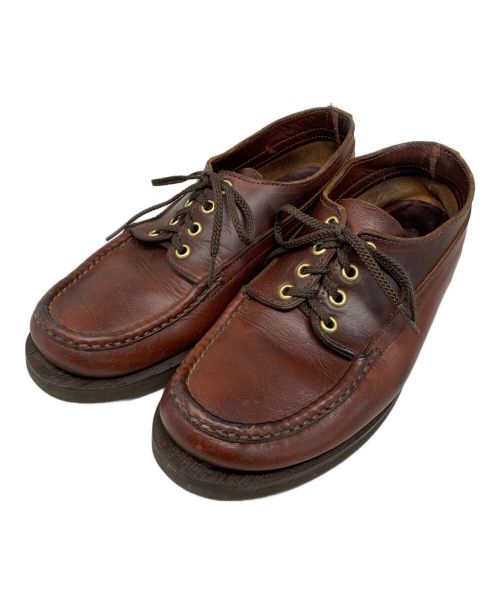 RUSSELL MOCCASIN（ラッセルモカシン）RUSSELL MOCCASIN (ラッセルモカシン) RUSSELL MOCCASIN Fishing Oxford シューズ ブラウン サイズ:25cmの古着・服飾アイテム