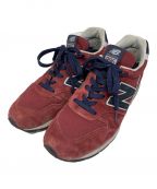 NEW BALANCEニューバランス）の古着「NEW BALANCE ローカットスニーカー」｜レッド×ネイビー