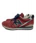 NEW BALANCE (ニューバランス) NEW BALANCE ローカットスニーカー レッド×ネイビー サイズ:27㎝：6000円