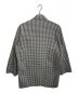 Mmlg (エムエムエルジー) Mmlg GINGHAM WORKER JACKET コート ホワイト×ブラック サイズ:M：5000円