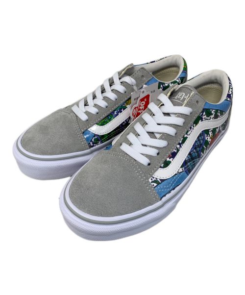 VANS（バンズ）VANS (バンズ) VANS OLD SKOOL オールドスクール スニーカー ホワイト×グレー サイズ:23.5㎝の古着・服飾アイテム