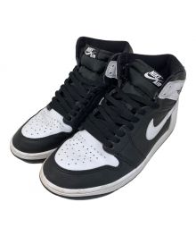 NIKE（ナイキ）の古着「NIKE Air Jordan 1 Retro High OG "Black/White" ハイカットスニーカー」｜ブラック×ホワイト