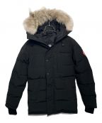 CANADA GOOSEカナダグース）の古着「CANADA GOOSE CARSON PARKA FF」｜ブラック