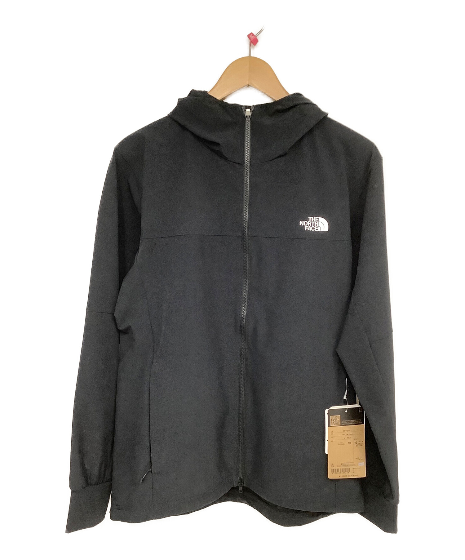 【中古・古着通販】THE NORTH FACE (ザ ノース フェイス) エイペックスフレックスフーディ ブラック サイズ:M｜ブランド・古着 ...