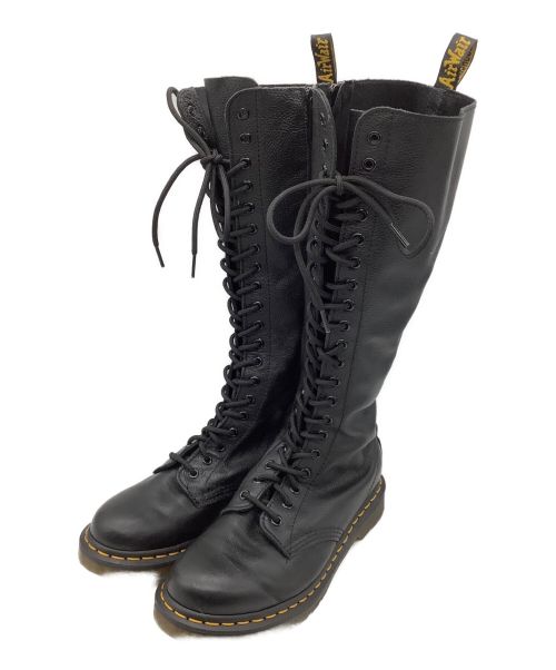 Dr.Martens（ドクターマーチン）Dr.Martens (ドクターマーチン) 20ホールブーツ ブラック サイズ:UK6の古着・服飾アイテム