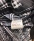 中古・古着 BURBERRY BLACK LABEL (バーバリーブラックレーベル) レザージャケット ブラック サイズ:M：13000円