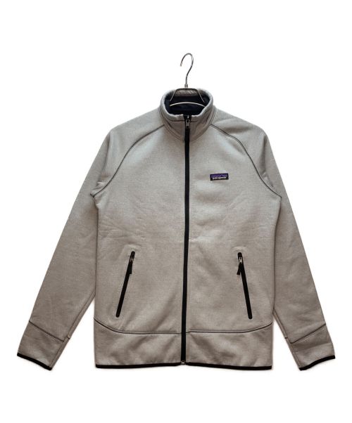 Patagonia（パタゴニア）Patagonia (パタゴニア) ジップアップスウェット ライトグレー サイズ:Sの古着・服飾アイテム