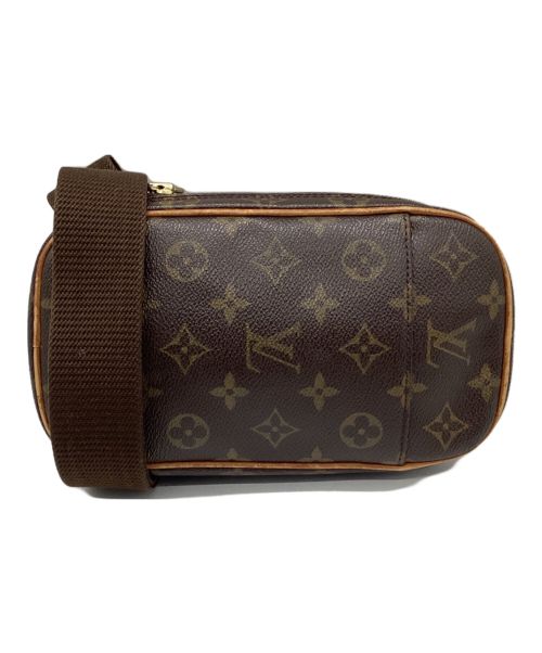 LOUIS VUITTON（ルイ ヴィトン）LOUIS VUITTON (ルイ ヴィトン) ポシェット・ガンジュ ブラウンの古着・服飾アイテム