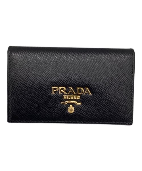 PRADA（プラダ）PRADA (プラダ) カードケース ブラックの古着・服飾アイテム