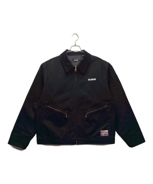 X-LARGE（エクストララージ）X-LARGE (エクストララージ) Dickies (ディッキーズ) ワークジャケット ブラック サイズ:Lの古着・服飾アイテム