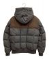 MONCLER (モンクレール) ダウンジャケット ダークグレー×ダークブラウン サイズ:3：59800円