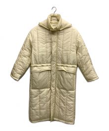 AURALEE（オーラリー）の古着「PER LIGHT AIRY NYLON PADDED COAT」｜アイボリー