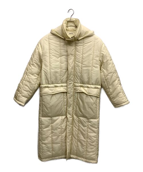 AURALEE（オーラリー）AURALEE (オーラリー) PER LIGHT AIRY NYLON PADDED COAT アイボリー サイズ:1の古着・服飾アイテム