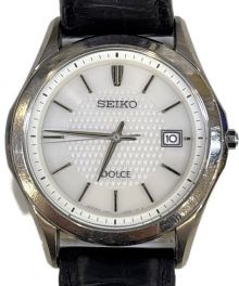 SEIKO（セイコー）の古着「リストウォッチ　ドルチェ」｜ホワイト