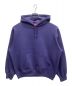 SUPREME（シュプリーム）の古着「2023AW Satin Applique Hooded Sweatshirt」｜ウォッシュネイビー