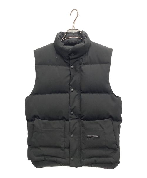 CANADA GOOSE（カナダグース）CANADA GOOSE (カナダグース) WINDSOR VEST ブラック サイズ:Sの古着・服飾アイテム