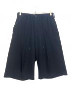 Y-3ワイスリー）の古着「ELEGANT WL SHORTS - LONG LENGTHハーフパンツ」｜ブラック