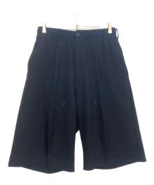 Y-3（ワイスリー）の古着「ELEGANT WL SHORTS - LONG LENGTHハーフパンツ」｜ブラック