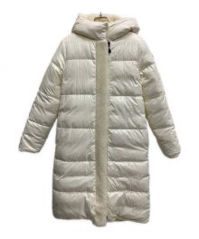 MONCLER（モンクレール）の古着「リバーシブルダウンコート」｜ホワイト