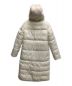 MONCLER (モンクレール) リバーシブルダウンコート ホワイト サイズ:14anni 164cm：100000円