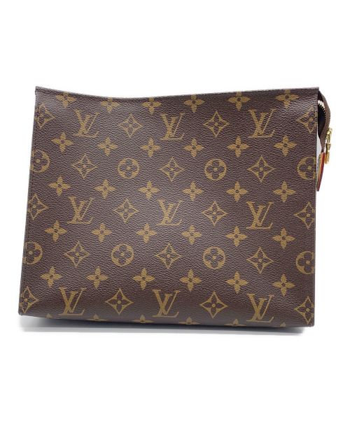 LOUIS VUITTON（ルイ ヴィトン）LOUIS VUITTON (ルイ ヴィトン) ポーチ ブラウンの古着・服飾アイテム