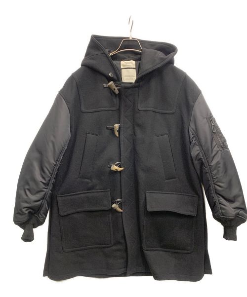 MARKAWARE（マーカウェア）MARKAWARE (マーカウェア) メルトンダッフルコート ネイビー サイズ:2の古着・服飾アイテム