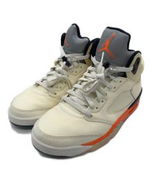 NIKE（ナイキ）の古着「AIR JORDAN5」｜ホワイト×オレンジ