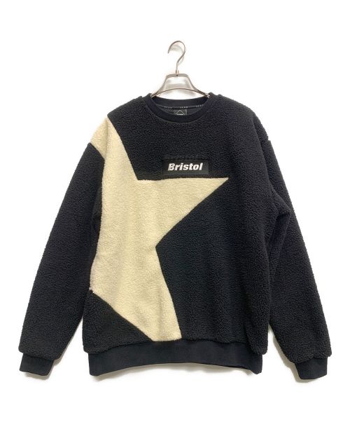 Bristol（ブリストル）Bristol (ブリストル) スウェット ホワイト×ブラック サイズ:XLの古着・服飾アイテム