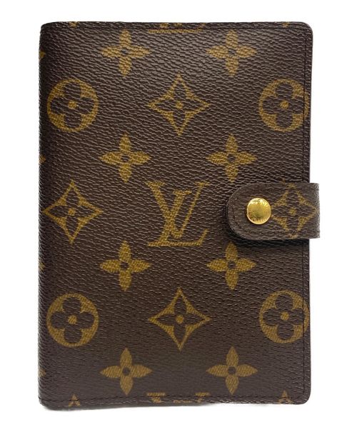 LOUIS VUITTON（ルイ ヴィトン）LOUIS VUITTON (ルイ ヴィトン) 手帳カバー ブラウンの古着・服飾アイテム