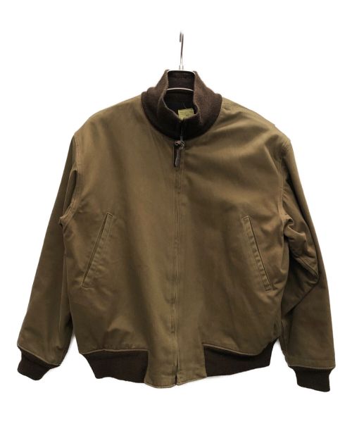 BUZZ RICKSON'S（バズリクソンズ）Buzz Rickson's (バズリクソンズ) タンカースジャケト カーキ×ブラウン サイズ:40Rの古着・服飾アイテム