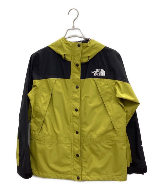 THE NORTH FACE（ザ ノース フェイス）THE NORTH FACE (ザ ノース フェイス) マウンテンライトジャケット イエロー×ブラック サイズ:Lの古着・服飾アイテム