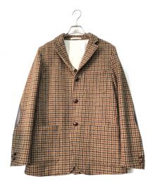 Harris Tweed×BEAMS（ハリスツイード×ビームス）の古着「テーラードジャケット」｜ブラウン