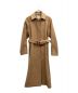 STEVEN ALAN（スティーブンアラン）の古着「MELTON LONG SOUTIEN COLLAR COAT」｜ブラウン