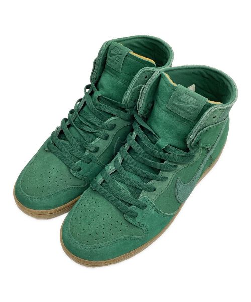 NIKE SB（ナイキエスビー）NIKE SB (ナイキエスビー) Dunk High Pro Decon グリーン サイズ:27の古着・服飾アイテム