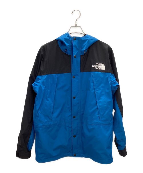 THE NORTH FACE（ザ ノース フェイス）THE NORTH FACE (ザ ノース フェイス) マウンテンライトジャケット ブルー×ブラック サイズ:Lの古着・服飾アイテム