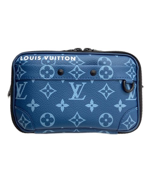 LOUIS VUITTON（ルイ ヴィトン）LOUIS VUITTON (ルイ ヴィトン) アルファ･ウェアラブルウォレット NV ブルーの古着・服飾アイテム