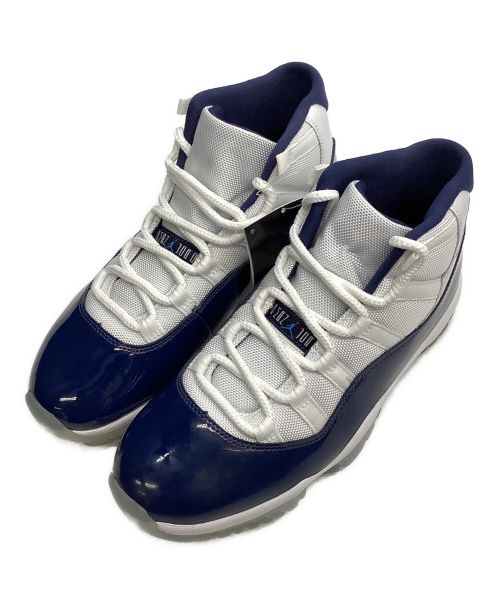 NIKE（ナイキ）NIKE (ナイキ) AIR JORDAN 11 RETRO(エアジョーダン11 レトロ) ネイビー×ホワイト サイズ:26.0の古着・服飾アイテム