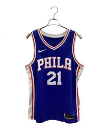 NIKE（ナイキ）の古着「NBAタンクトップ Philadelphia 76ers Embiid」｜ブルー