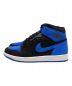 NIKE (ナイキ) AIR JORDAN 1 RETRO HIGH OG ブラック×ブルー サイズ:27 未使用品：15000円