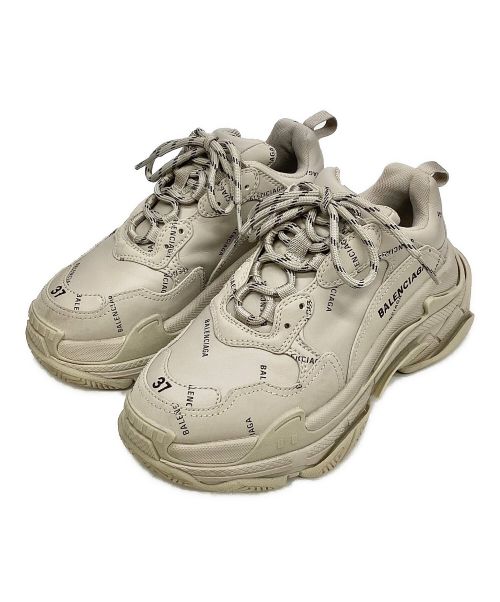 BALENCIAGA（バレンシアガ）BALENCIAGA (バレンシアガ) TRIPLE S グレー サイズ:24.5の古着・服飾アイテム