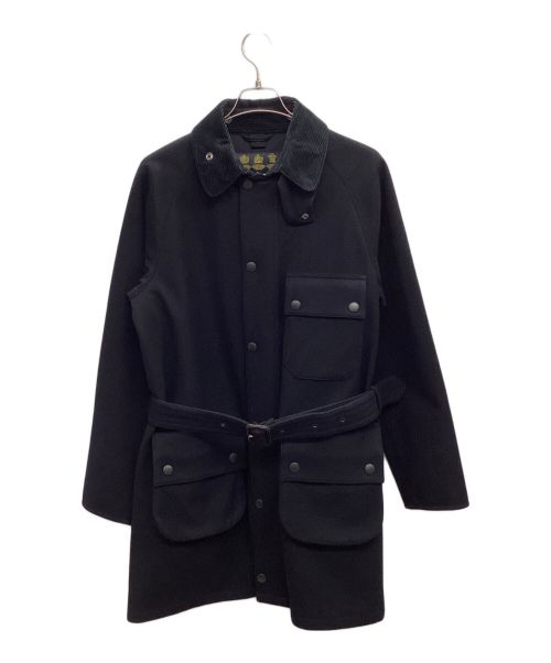 Barbour（バブアー）Barbour (バブアー) ソルウェイジッパーSLウールコート ブラック サイズ:38の古着・服飾アイテム