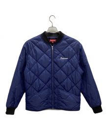 SUPREME（シュプリーム）の古着「Quit Your Job Quilted Work Jacket」｜ネイビー