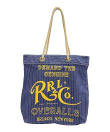 RRL（ダブルアールエル）の古着「キャンバストートバッグ」｜ネイビー