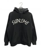 SUPREMEシュプリーム）の古着「プルオーバーパーカー」｜ブラック