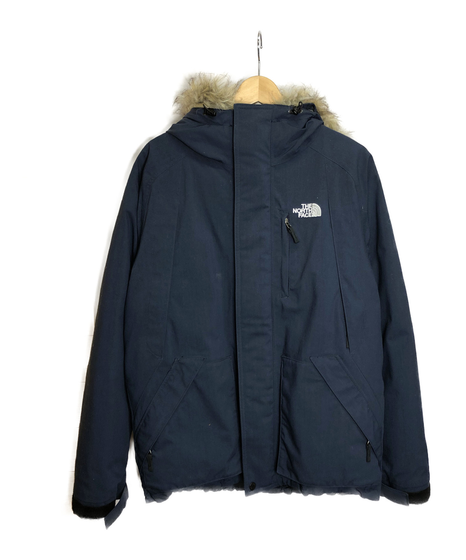 中古 古着通販 The North Face ザノースフェイス エレバスジャケット ネイビー サイズ L 秋冬物 ブランド 古着通販 トレファク公式 Trefac Fashion